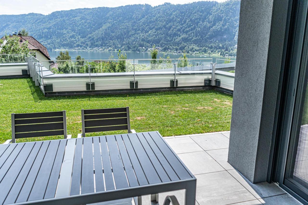 Top 5 Alpe Maritima - Traumhafte Ferienwohnung Mit Seeblick Und Bergkulisse Am Ossiacher See Annenheim Dış mekan fotoğraf